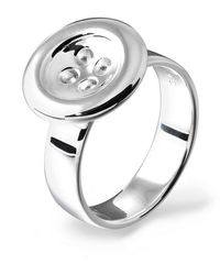 Lucy Quartermaine - Button Ring - Lyst