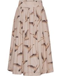 GROBUND - Neutrals Mette Skirt - Lyst