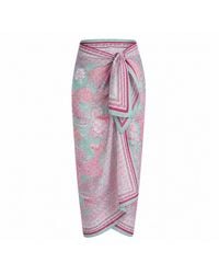 LOVEIST STORE - Agua Pareo Sarong Cover-Up - Lyst