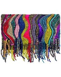 Simitri - Zari Dune Clutch Bag - Lyst