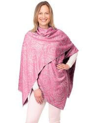 Franchetti Bond - Susanna Fuchsia & Batik Wrap - Lyst