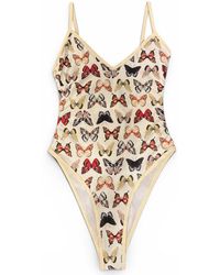 Brasini Swimwear - Melly One Piece Swimsuit With Back Tie - Lyst