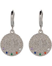 Ebru Jewelry - Powerful Talisman Evil Eye Earrings - Lyst