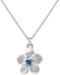 Lee Renee - Forget Me Not Necklace – Single Sapphire– - Lyst