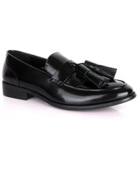 DAVID WEJ - Patent Leather Loafers With Tassels – - Lyst