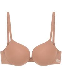 GOD SAVES QUEENS - Neutrals Second Skin Ultimate Push-Up Bra Cafe Au Lait - Lyst