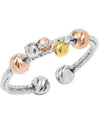 Spero London - Rose Sterling Dorissa Beaded Ring Multicolour - Lyst