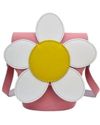 Zatchels - Handmade Leather Daisy Barrel Bag - Lyst