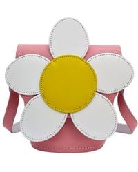 Zatchels - Handmade Leather Daisy Barrel Bag - Lyst