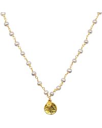 Iris London - Mala Pearl Necklace - Lyst