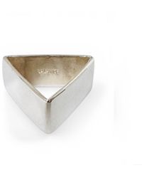 Aki Roc Jewelry - Triangle Balance Ring 11Mm - Lyst
