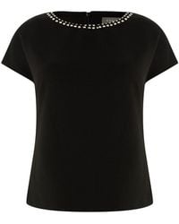 Exquise - Boat Neck Knit Blouse - Lyst