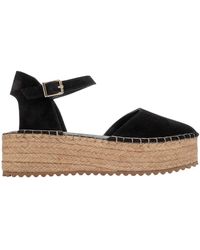 Forever & Always Shoes - Viba Suede Leather Espadrilles - Lyst
