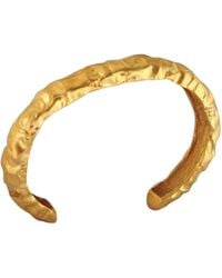 LINYA JEWELLERY - Kety Amorphous Thick Matte Bracelet - Lyst