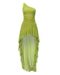 Alia Studio - Améthyste Maxi Mesh Dress - Lyst