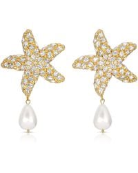 Zepplin the Label - Stella Di Mare Earrings - Lyst