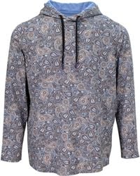 lords of harlech - Horatio Trippy Paisley Printed Hoodie - Lyst