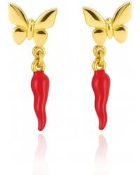 Unaloe - Butterfly Earrings - Lyst