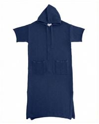 Zenzee - Cotton Hoodie Dress - Lyst