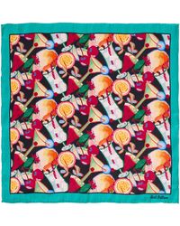 Lost Pattern - Party Time Silk Pocket Square - Lyst