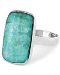 FV Jewellery - La Stèle Amazonite Rectangle Ring - Lyst
