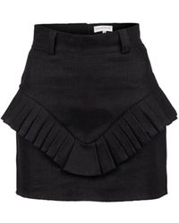 GUILLAUME ALEXANDRE - High Waisted Pleated Skirt - Lyst