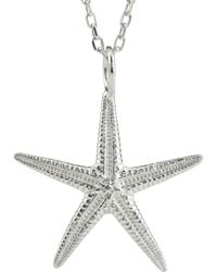 Dainty London - Maxi Starfish Necklace - Lyst