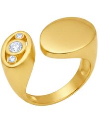 LINYA JEWELLERY - Bombay Stone Ring - Lyst