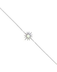 Spero London - Opal Sun Sterling Bracelet - Lyst