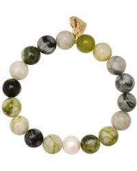 Soul Journey Jewelry - Serpentine Jade Pearl Bracelet - Lyst