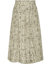 GROBUND - Mette Skirt - Lyst