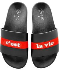 Zenzee - Cest La Vie Slide Sandals - Lyst