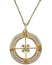 VicStoneNYC Fine Jewelry - Compasses Charm Necklace - Lyst