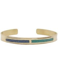 Zeworks - Mai Lapis And Malachite Bracelet - Lyst