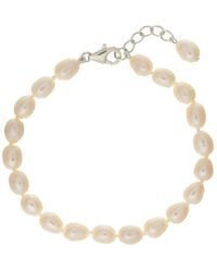 Auree - Gloucester White Freshwater Pearl & Sterling Silver Bracelet - Lyst