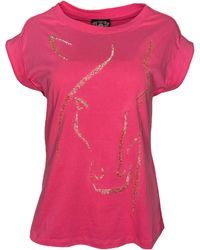 Any Old Iron - Beaded Horse Face Cotton T-Shirt - Lyst
