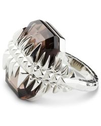 Kasun - Sea Glacier Ring Smoky Topaz - Lyst