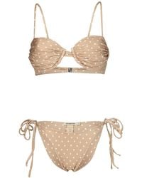 Paramidonna - Neutrals Daisy Polka Dot Nude - Lyst