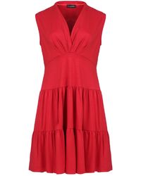 Conquista - Sleeveless Tiered V-Neck Dress - Lyst