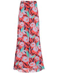 Teodora Milano - Camogli Silk Long Skirt - Lyst