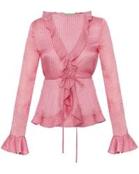 Anse Victorin - Lily Silk Blouse - Lyst