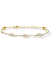 Jewelbird - Diamond Eyes Bracelet - Lyst