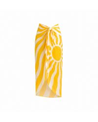 Nuvv Collection - Sunbeam Printed Sarong - Lyst