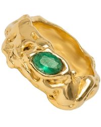 Lavani Jewels - Green Judy Ring Small Size - Lyst