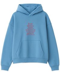 Éclectique - Lightweight Terry Hoodie - Lyst