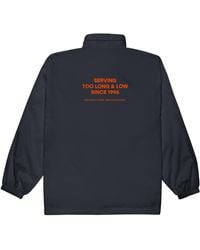 Anchor and Crew - Too Long & Low Sports Club League Embroidered Windbreaker Coat - Lyst
