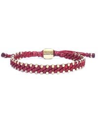 Harbour Uk - Harrogate Connection Brass Rope Bracelet - Lyst