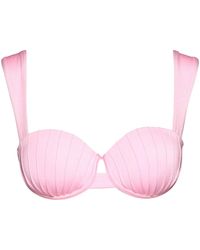 Noire Swimwear - Pink Coquillage Balconette Bra - Lyst