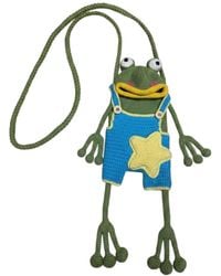 Ana Chic - Frog Handmade Crochet Crossbody Phone Bag - Lyst