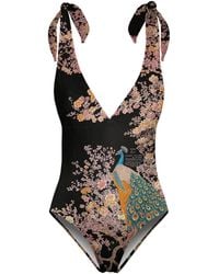 Aloha From Deer - Ornate Avian One Piece Swimsuit - Lyst